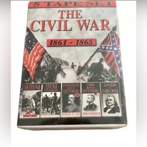 The Civil War VHS Volume Set of 5 Tapes New Sealed Boxed Set